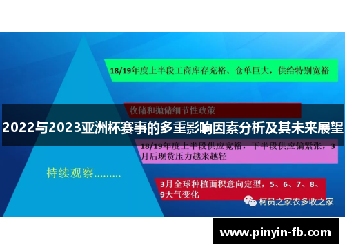 2022与2023亚洲杯赛事的多重影响因素分析及其未来展望 2022与2023亚洲杯赛事的多重影响因素分析及其未来展望